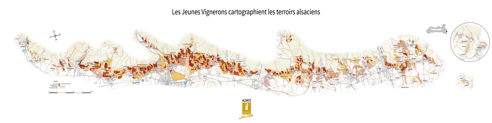 atlas cartographique des terroirs viticoles d'alsace